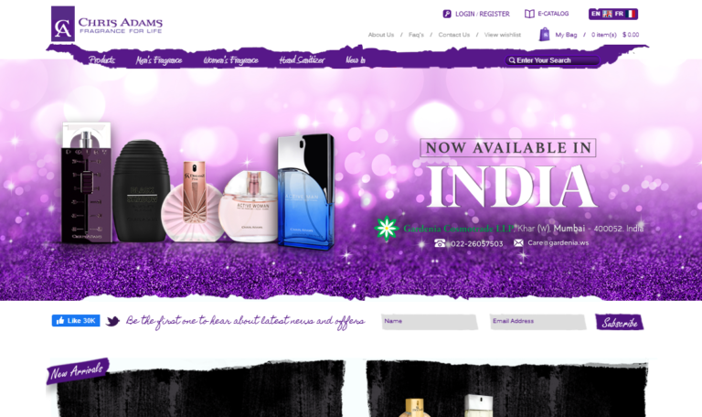 chris adams perfumes