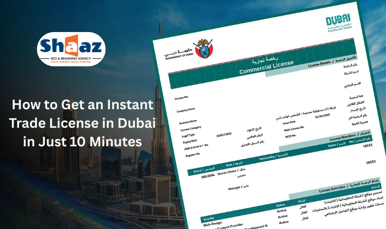 How to Get an Instant Trade License in Dubai