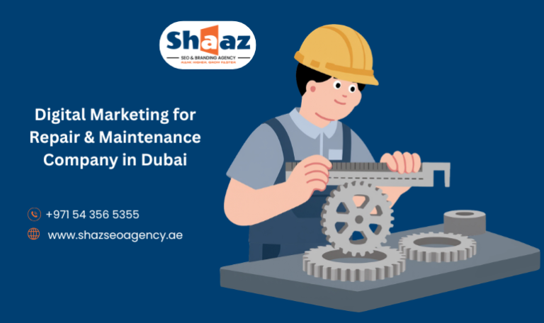 Digital Marketing for Repair & Maintenance