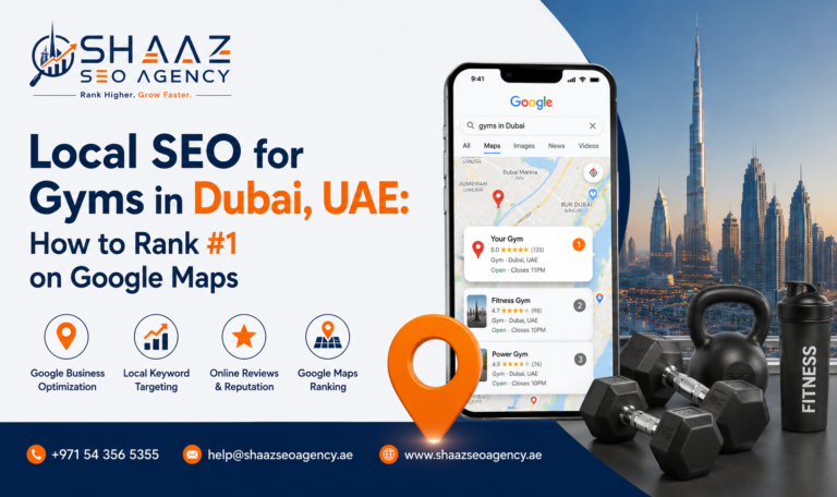 Local SEO for gyms in Dubai