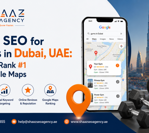 Local SEO for gyms in Dubai